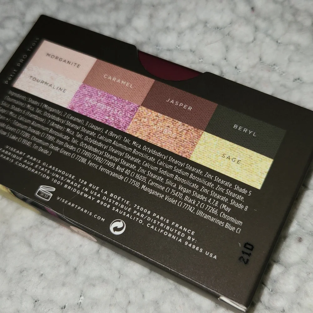 Viseart Petit Pro Trois palette & setting powder bundle new